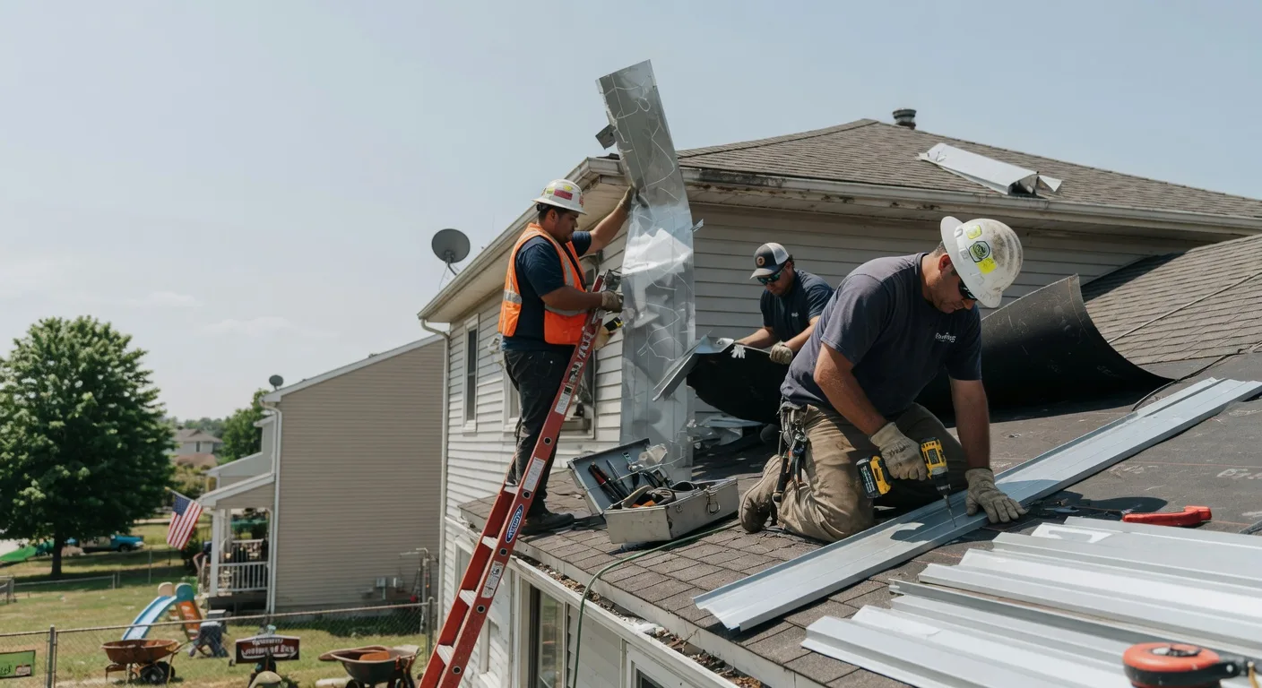 Metal Roof Repair in Paxinos, PA